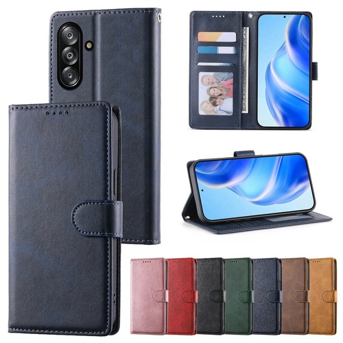 Custodia telefono flip pelle
