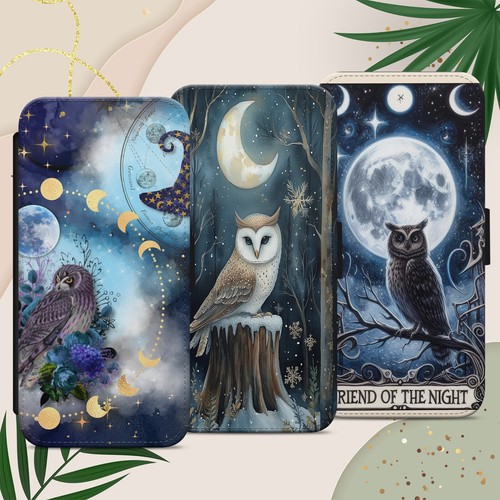 Portafoglio flip witch owl - flip,